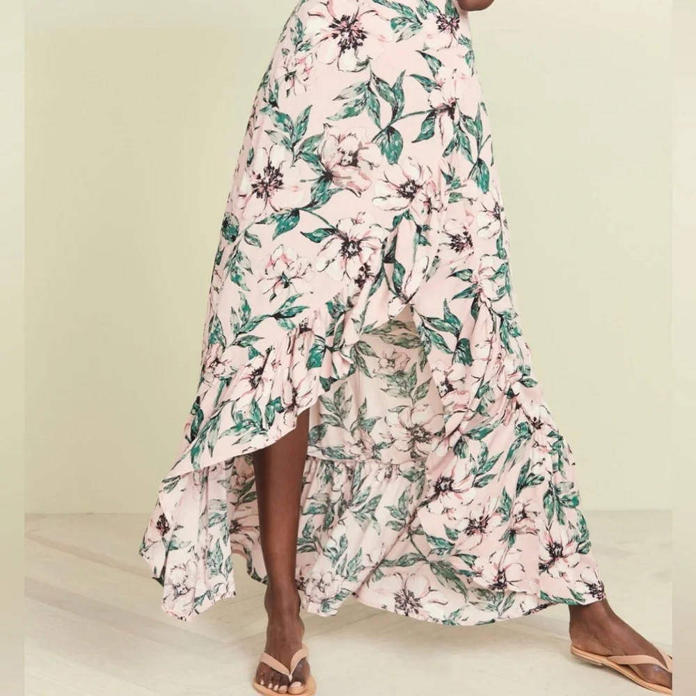 Jack by BB Dakota Tropical Print Skirt NWT Sz M
